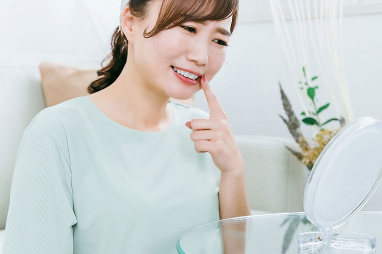ヘルペス.のイメージ写真
